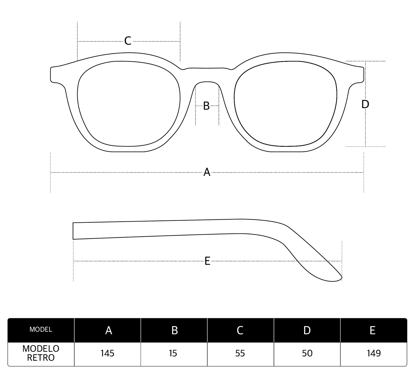 모델로 레트로 나이트 렌즈